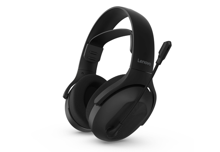 Lenovo Legion H410 Wireless Gaming Headset, linke Ansicht