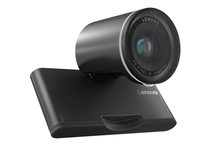 Lenovo 4K Pro Webcam, Ansicht von vorne rechts