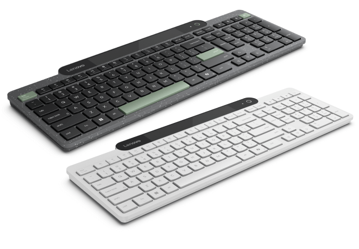 Selbstaufladende Bluetooth-Tastatur von Lenovo, alternative Ansicht