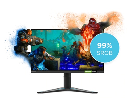 Monitor Gaming 27 Pulgadas LENOVO G27e-20