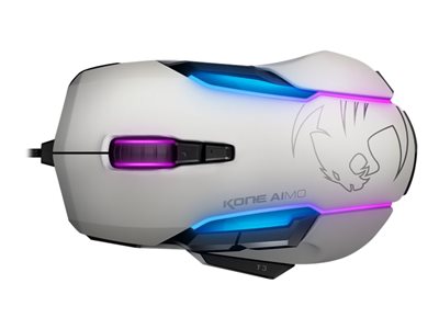 Roccat Kone Aimo Mouse Usb White Mice Part Number Lenovo Us
