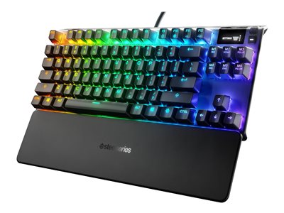 Steelseries Apex Pro Tkl Keyboard With Display Qwerty Keyboards Part Number Lenovo Us