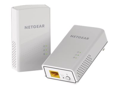 

NETGEAR Powerline PL1000 - powerline adapter kit - wall-pluggable