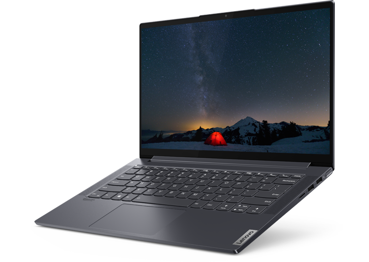 

Lenovo Yoga Slim 7 (14" AMD) AMD Ryzen™ 5 4500U Processor (6 Cores / 6 Threads, 2.30 GHz, up to 4.00 GHz with Max Boost, 3 MB Cache L2 / 8 MB Cache L3)/Windows 10 Home 64/256 GB SSD M.2 2280 PCIe NVMe