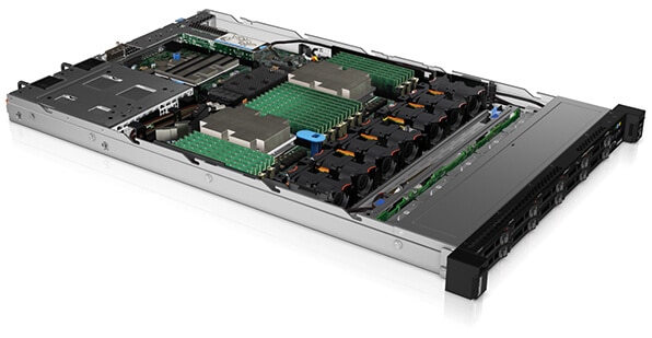 Lenovo ThinkSystem SR630 Internal Chassis View with Processor