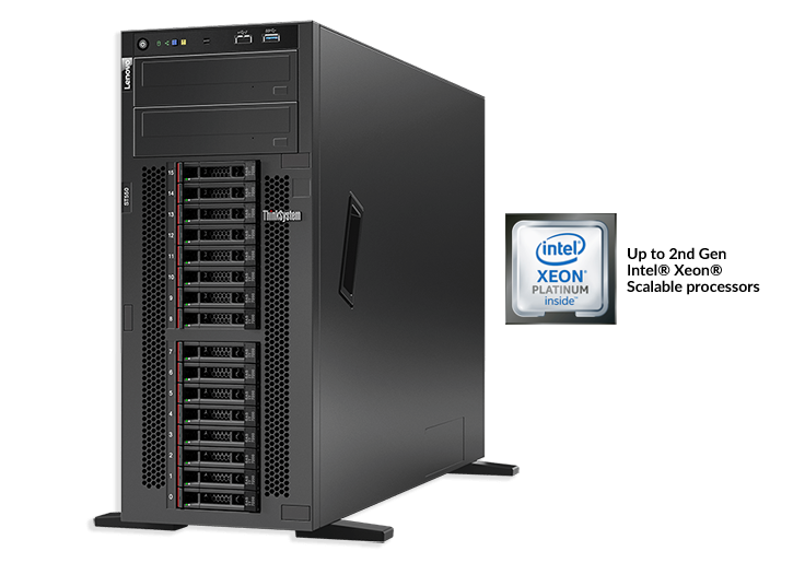 Lenovo Thinksystem St550 Tower Servers レノボジャパン