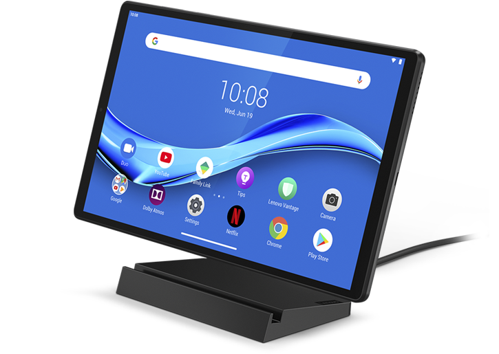 

Lenovo Smart Tab M10 FHD Plus (2nd Gen) with the Google Assistant MediaTek® Helio P22T Processor (8 Cores, 8x A53 @2.30 GHz)/Android Pie/32 GB eMMC
