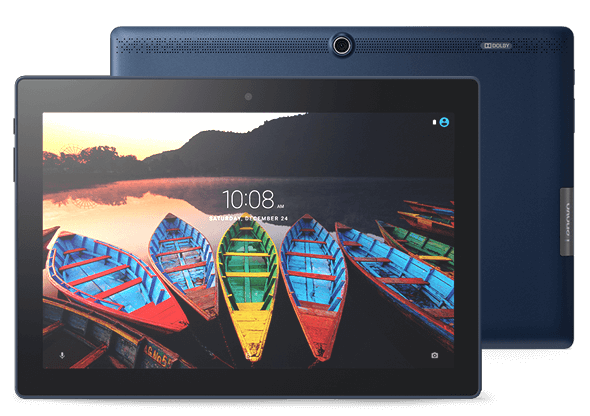 Lenovo Tab 3 10 Plus Front and Rear View