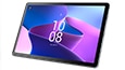 Front-facing view of Lenovo Tab M10 Plus Gen 3 2023 tablet with display on