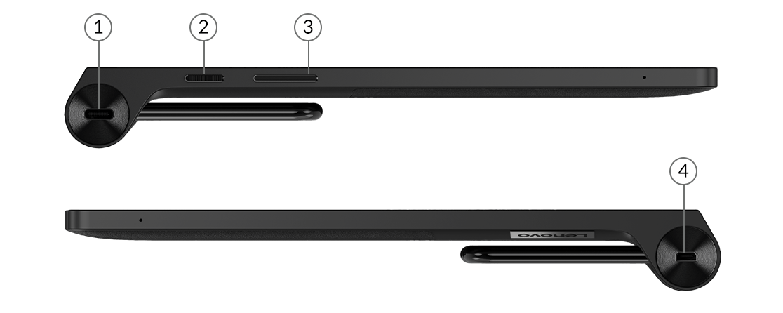 Lenovo Yoga Tab 13 13'' LTPS Tablette Tactile - (Processeur Qualcomm  Snapdragon 870, 8Coeurs, 8 Go de RAM, UFS 128 Go, Android 11.0, WiFi) - Noir